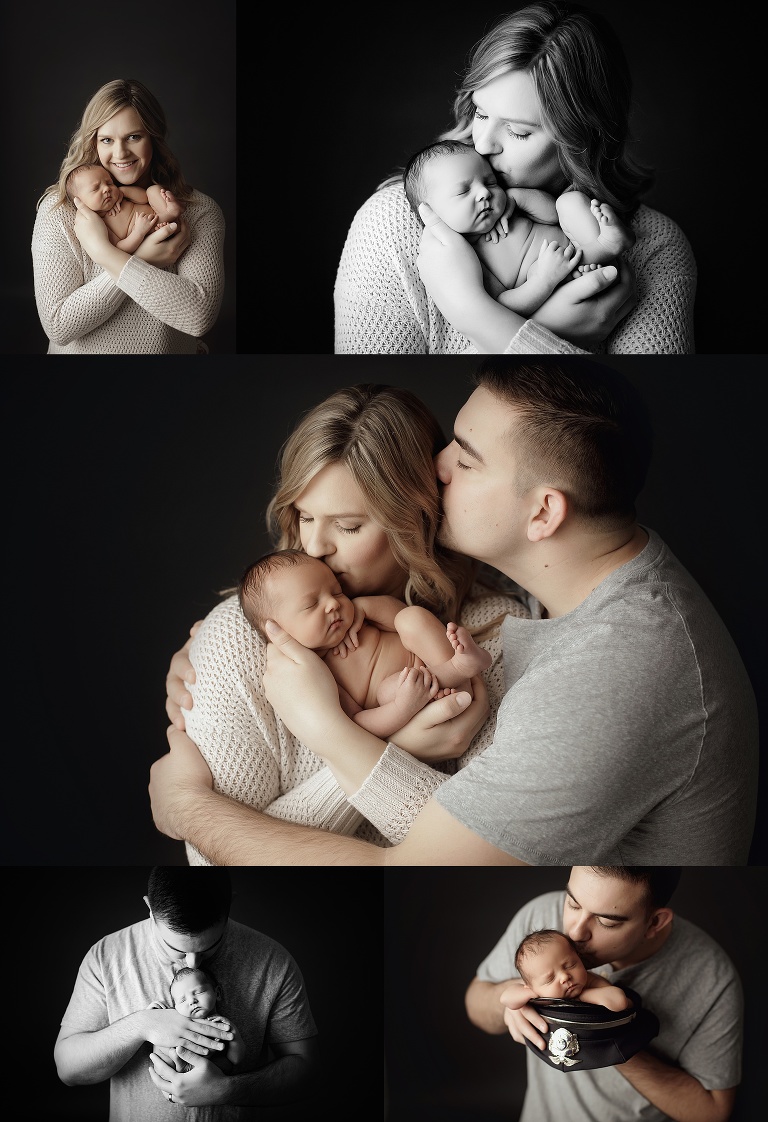 newborn family portraits